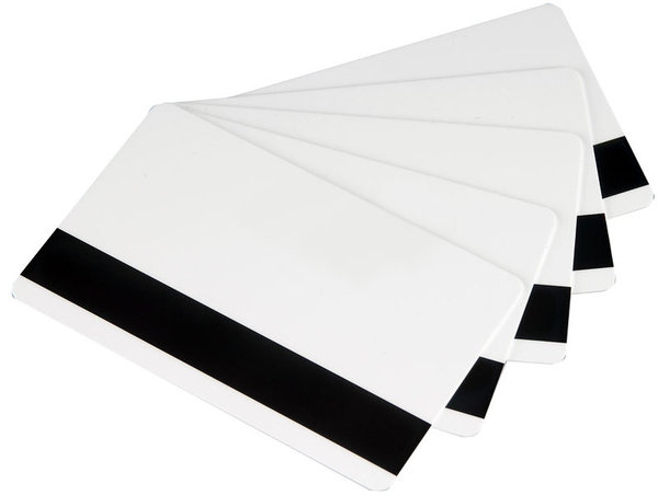 Tarjetas PVC blancas laminadas CR80/762 HiCo - 1.000 unidades