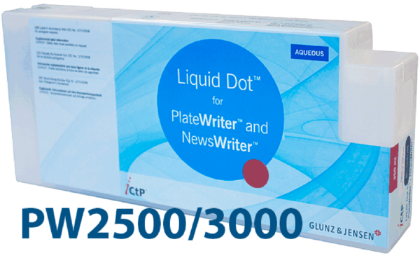 LIQUID DOT 1 X 350 ML. PlateWriter 2500/3000