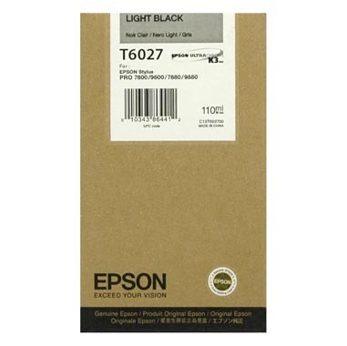 EPSON GREY INK 110 ml SP 7880/9880/7800/9800 - T6021