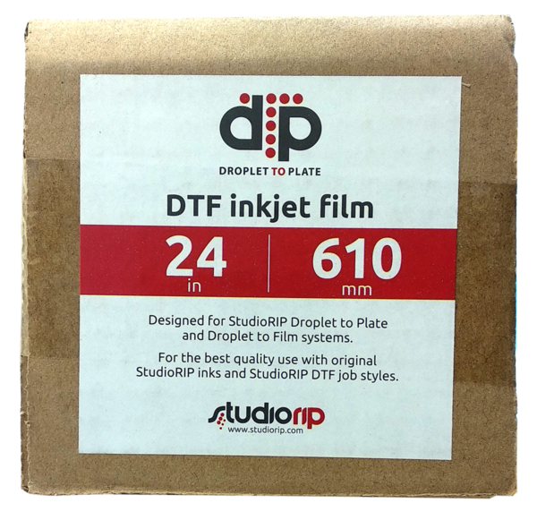 DTF inkjet film (24") 61 cm x 30 m
